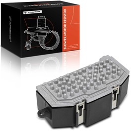 A-Premium HVAC - Resistencia del motor del soplador del calentador compatible con vehículos Volkswagen, para Jetta, Tiguan, Beetle, CC, Eos, Golf, GTI, Passat, Rabbit - lado delantero, reemplazo# 3C0907521F, 3C0907521G