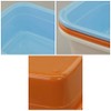 Fosly 3-pack Colored Rectangular Plastic Washing Up Bowls Basin