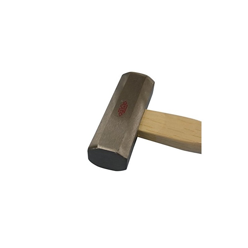 カクイ 八角玄能 375g 樫柄 H-375