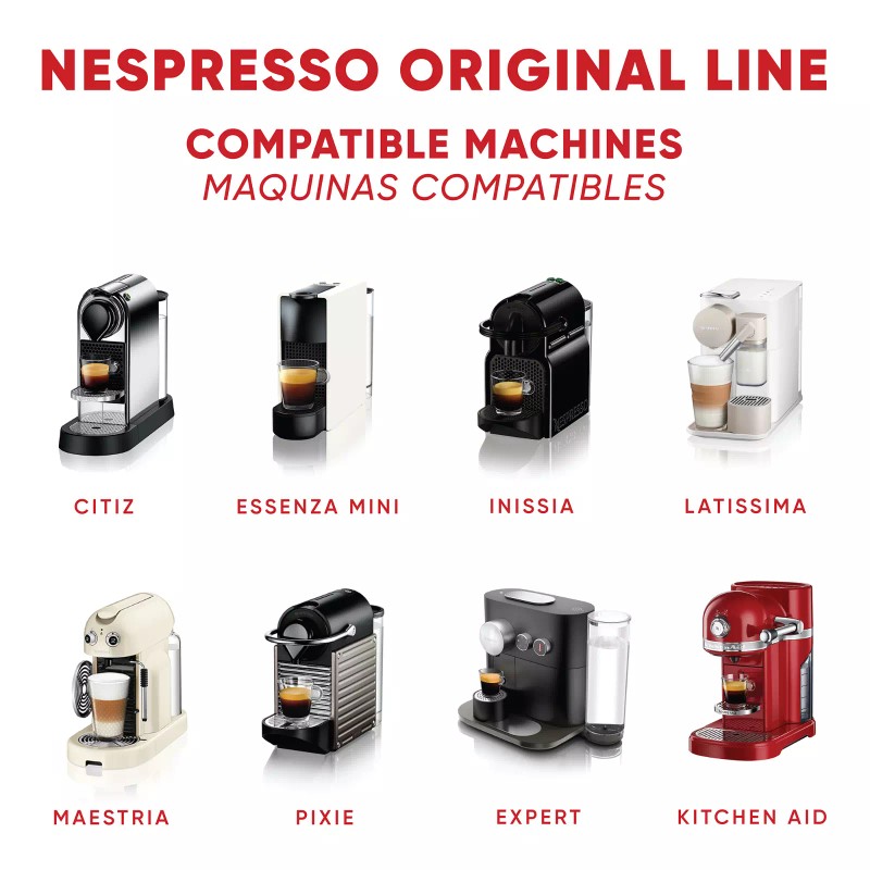 Cafe Fuerte Cubano, Espresso Pods, Nespresso Original Line Compatible Capsules