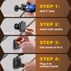 BUMBEE 15 Amp AC Port Plug,125V Power Inlet Socket with