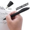 Bribobo 8 Pack Ballpoint Pens Retractable No Bleed Black Click