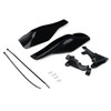 2X Motocross Handguard Motorcycle Hand Guard Protector Black for TX
