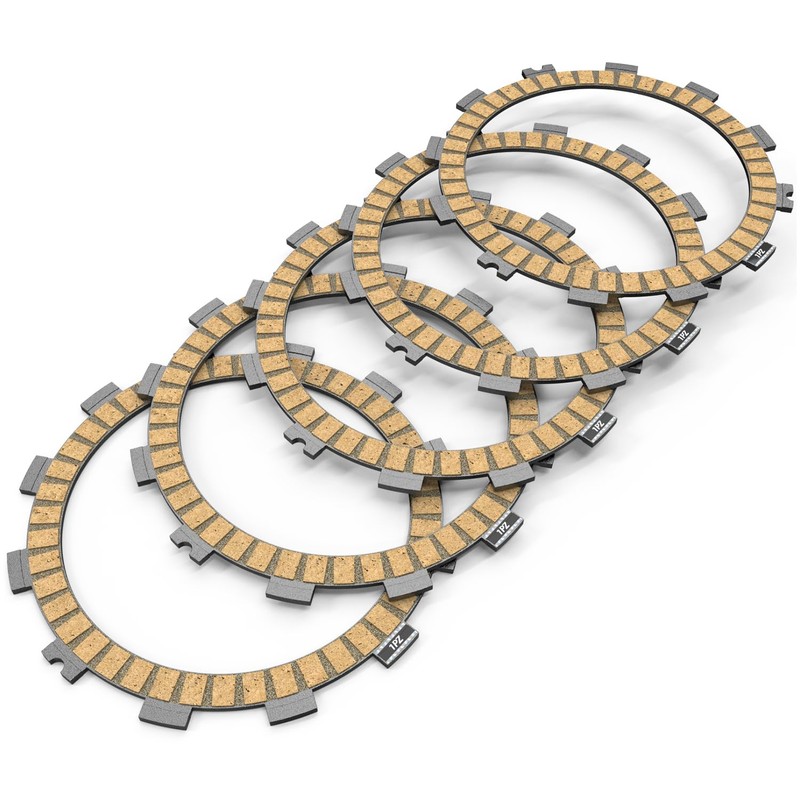 1PZ JP8-CP3 Motorcycle Clutch Plate Plate Kit 5 Piece Set