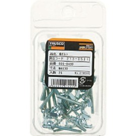 トラスコ中山(TRUSCO) 蝶ボルト ユニクロム サイズM8×15 9個入 B39-0815