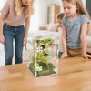 Acrylic Jumping Spider Habitat, Reptile Terrarium Easy Assembly, Bug Enclosure,