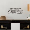 When Words Fail Music Speaks Vinyl Wall Decals Wall Quotes