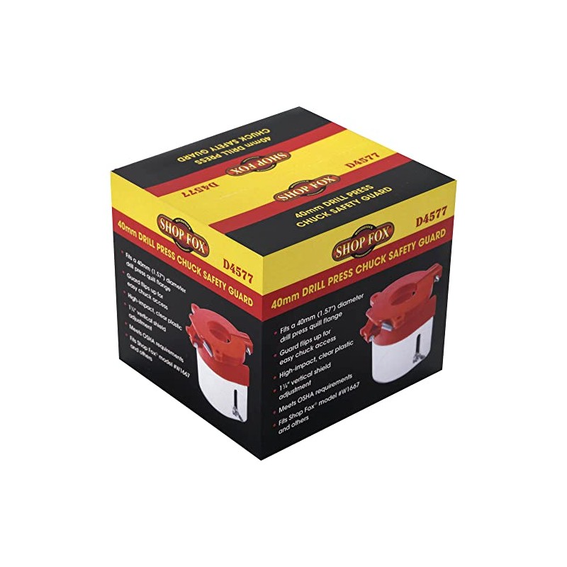 Shop Fox D4577 Chuck Guard for 8-1/2" Bench-Top Oscillating Drill