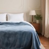 Plush Velvet Fleece Bed Blanket, Lightweight Queen Size Blanket, Soft