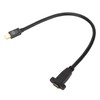 Mini DisplayPort Cable Small Portable 4K MiniDP Female to Male