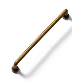 SORWDUERM 2Pack Antique Brass Cabinet Pull 160mm Hole Center Vintage Kitchen Cupboard Handles Furniture Hardware for Wardrobe Drawer Dresser