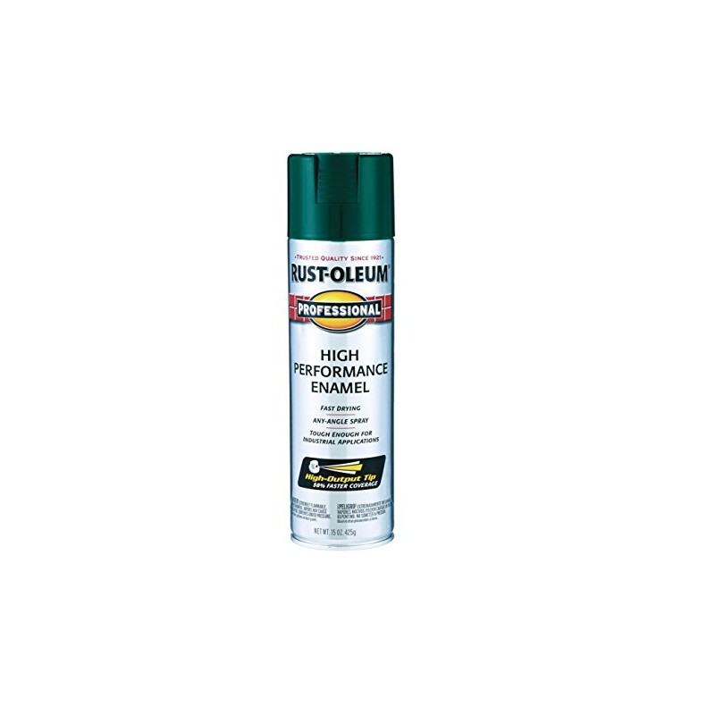 15 Oz Dark Green Professional High Performance Enamel Spray 7538-838