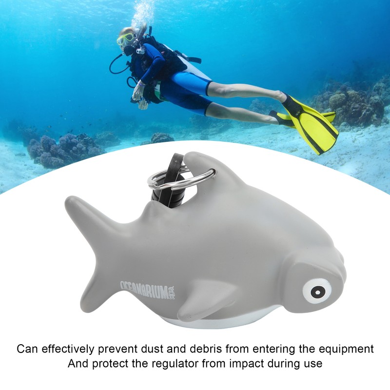 Cartoon Fish Scuba Dive Mouthpiece Dustproof Cover Second Stage Regulator