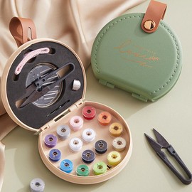 AIXXCUVQ Handy Sewing Box Portable And Convenient For Home Needs Hand Held Sewing Machine Uk Sewing Kits For Adults Uk Threads, green