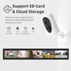 virtavo Security Cameras Wireless Outdoor, Battery Powered Starlight Color Night