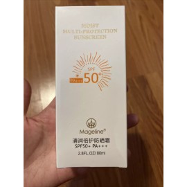Mageline Mogeine 麦吉丽 MOIST MULTI-PROTECTION SUNSCREEN SPF50+ PA+++ -50+ PA 麦吉丽清润防晒霜