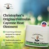 Christopher's Original Formulas Cayenne Heat Ointment, Warming Herbal Topical for