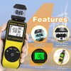Pocket Anemometer RQ-881M Handheld Anemometer Update Wind Meter with 360°