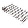 Wolfride 20Pcs Rotary Tool Router Bits 1/8" Shank Rotary Bits