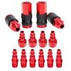 Connect Air Fittings Set, 1/4" Npt Air Coupler and Plug