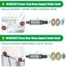 POSFLAG Upgraded 4392067 Dryer Repair Maintenance Kit WPW10314173 Drum Support