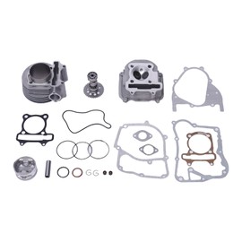 CNCEST 61mm Big Bore Cylinder Kit, 170CC - 180CC Cylinder Piston Kit for Scooter ATV Quad with Gy6 Motors