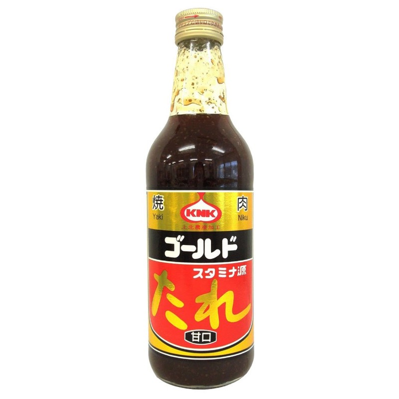 KNK Kamikita Agricultural Processing Stamina Sauce Gold, Sweet, Medium Spicy,