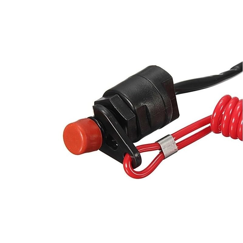 Aofan Universal Engine Kill Switch 12V DC with Tether Lanyard