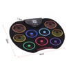 Compact Size Roll-Up Drum Set Electronic Drum Kit 9 Silicon