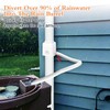MERAZON Adjustable Downspout Diverter for 2"x3" and 3"x4" Down Spout