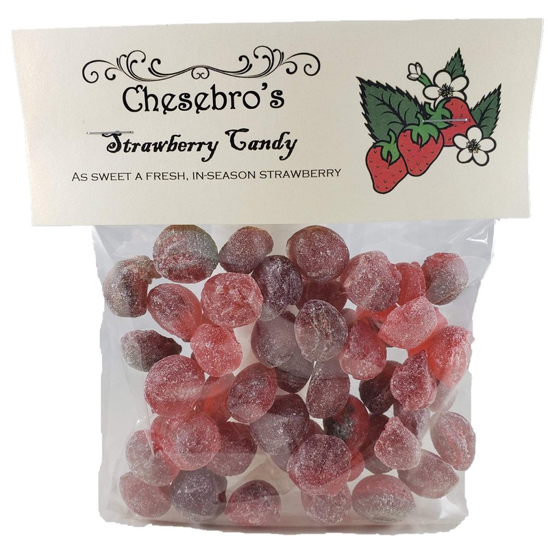 Strawberry Kettle-Cooked Hard Candy Drops, 3 Pack of 4.5 oz.