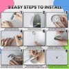 Niceguy Solutions DIY Wall Clock - Frameless 3D-Style Analog Timekeeper