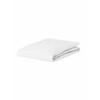 ESSENZA The Perfect Organic Jersey Fitted Sheet, White, 140-160 x