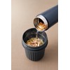 Thermos JEC-1000 NVY Bento Box, Noodle Container, Navy, For Both