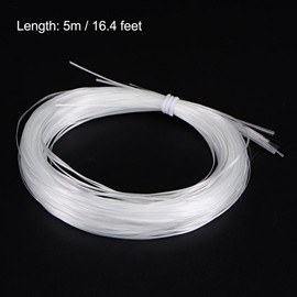 uxcell Chopped Fiberglass Strands 5m / 5.7 Yards Length Anti-Cracking Glass Fibers for Cement Mix for Building Walls Garden Floor
