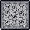 21 x 21 pulgadas, 100% morera real para mujer, bufanda