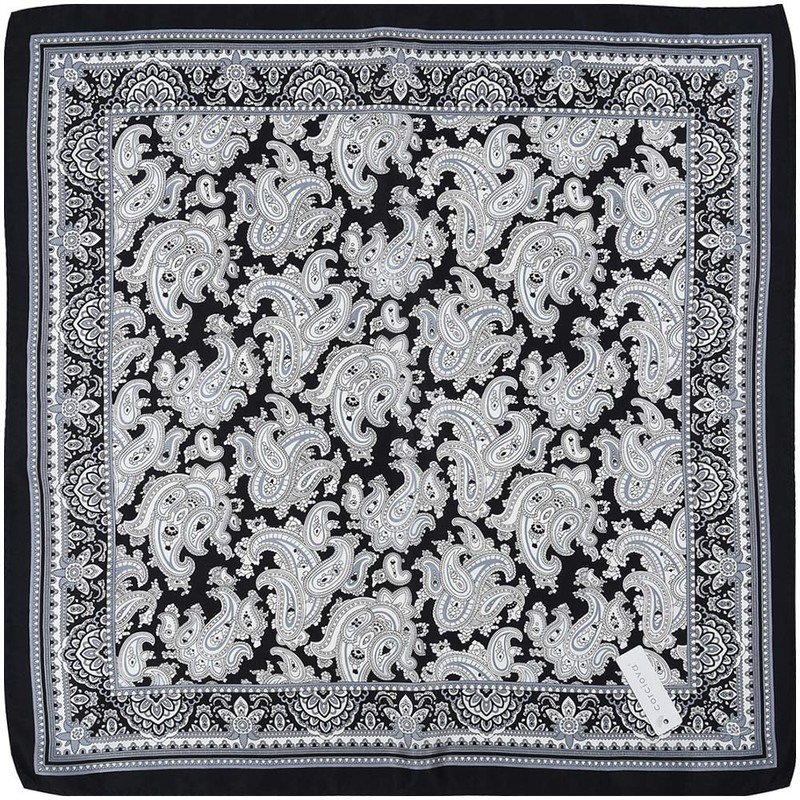 21 x 21 pulgadas, 100% morera real para mujer, bufanda