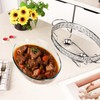 jinsongdafa Casserole Dish 13" x 9" Glass Baking Dish with
