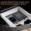Muslogy Center Console Wireless Charger Mat Compatible with 2024 2025