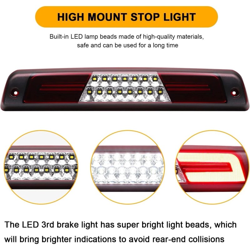 SP LED 3rd Third Brake Light Tail Cargo Lamp For