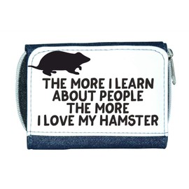 The More I Learn About People The More I Love My Hamster Person Animal Lover Pets Stylish Ladies Purse
