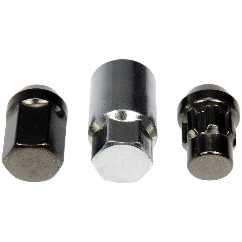 Dorman 713-375Z Hyper Black Acorn Wheel Nut Lock Set Compatible