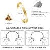 nitaru Life Activating Bracelet with Numbers Gold
