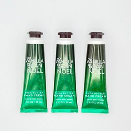 Vanilla Bean Noel 3-Piece Bath Set | Three Shea Butter Hand Creams (1 fl oz Each)