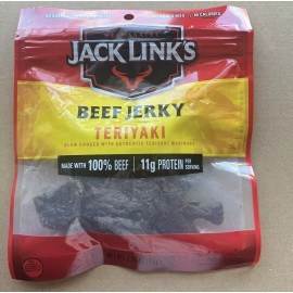 Jack Link’s Beef Jerky, Teriyaki Flavor, 2.85 oz Bag