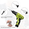 Giantree Keyless Drill Chuck Bit, 2Pcs Chuck Adapter with 10Pcs