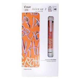LKJP Limited 3 Color Gel Ink Ballpoint Pen, Juice Up 3, Heralbony, 0.02 inch (0.4 mm)