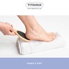 TITANIA Wooden Foot File (Coarse) • Callus File Made of