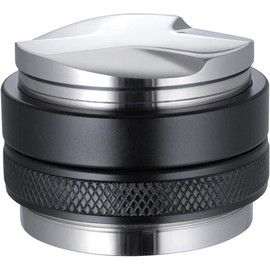 Freefish Coffee Tamper Espresso Tamper Dual Head Stainless Steel Coffee Distributor, Depth Is Adjustable Both Sides (58mm)