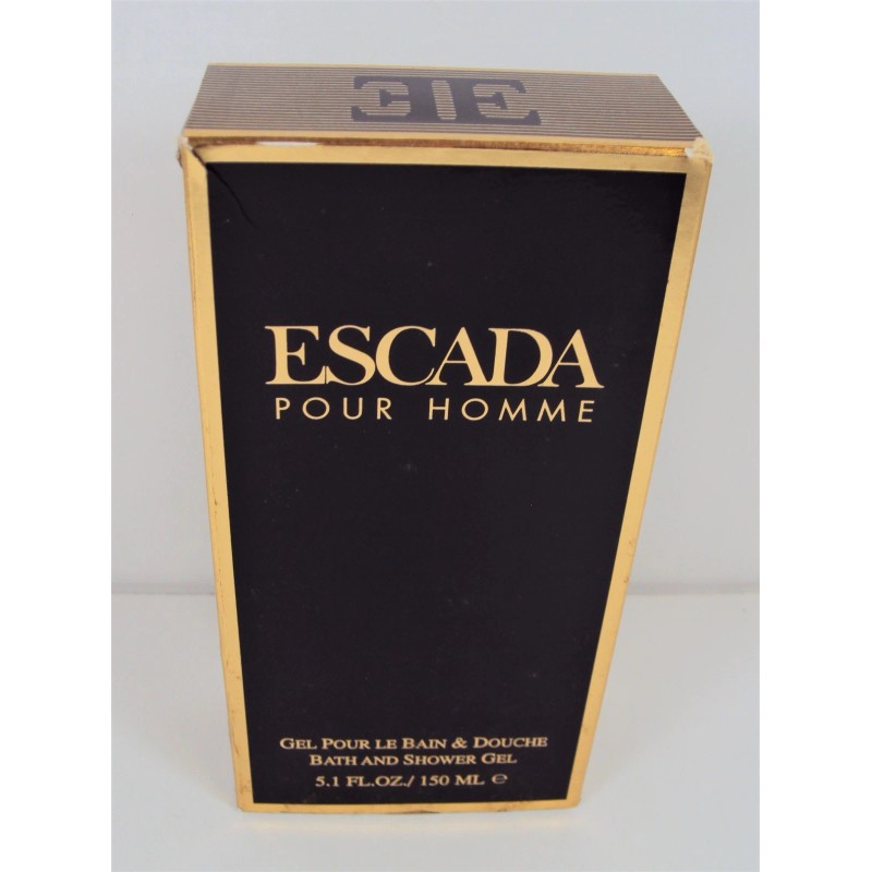 Escada Pour Homme Bath and Shower Gel 5.1oz/150ml *NEW IN